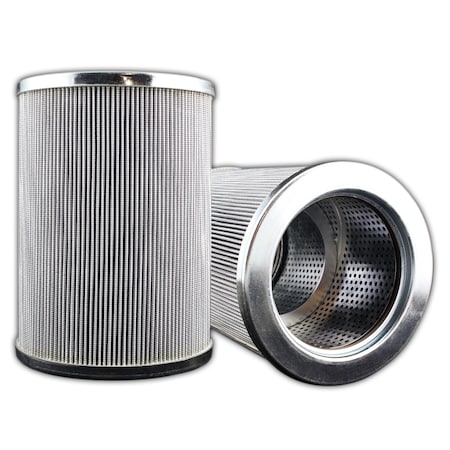 Hydraulic Filter, Replaces QUALITY FILTRATION QH8300A06V08, Return Line, 5 Micron, Outside-In